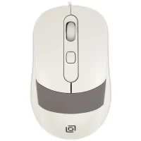 Мышь Oklick 310M (белый/серый) фото 1